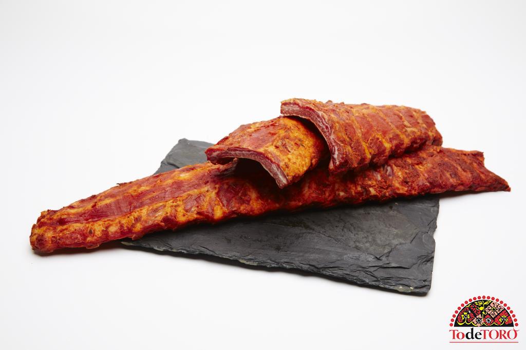 COSTILLAS ADOBADAS SEMICURADAS 1 Kilo