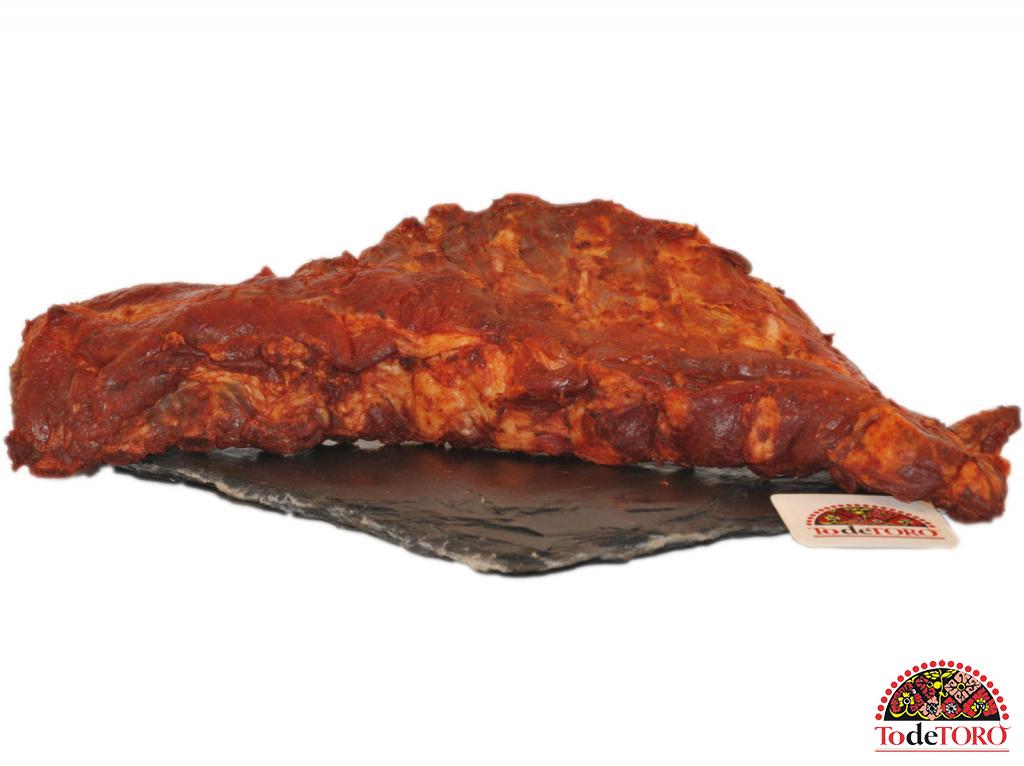 COSTILLAS ADOBADAS SEMICURADAS 1 Kilo