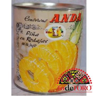 PI&Ntilde;A EN RODAJAS 